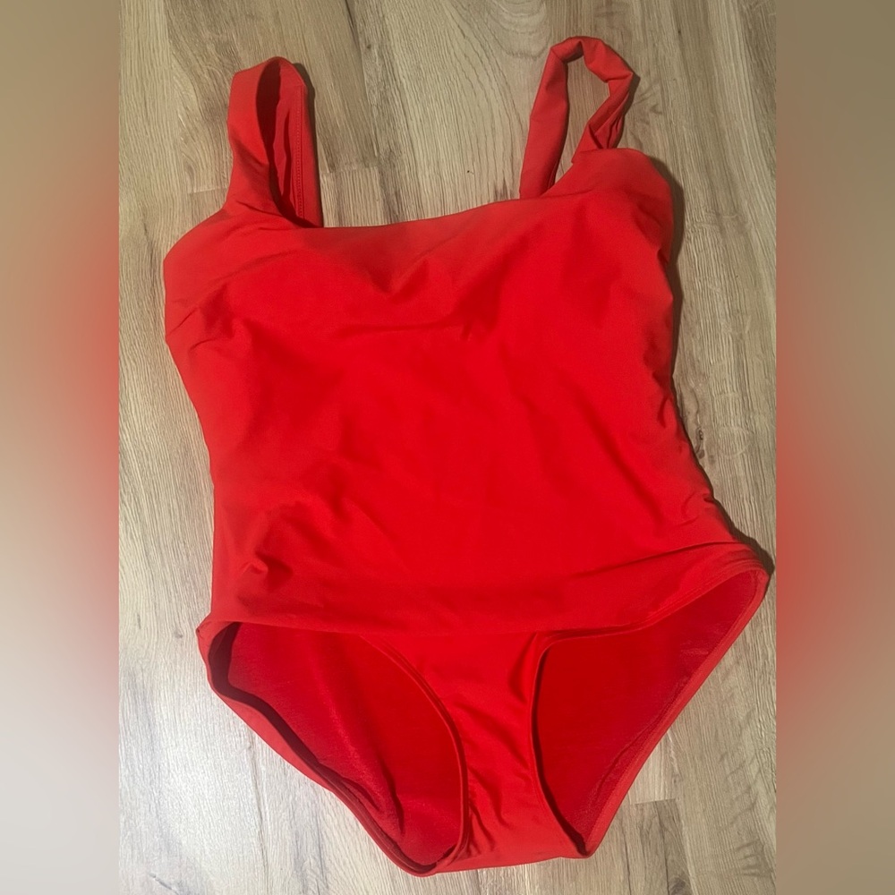 Red One Piece Stylest swimsuit